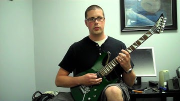 How to Play Sweep Picking Arpeggios - Part 1 - Major