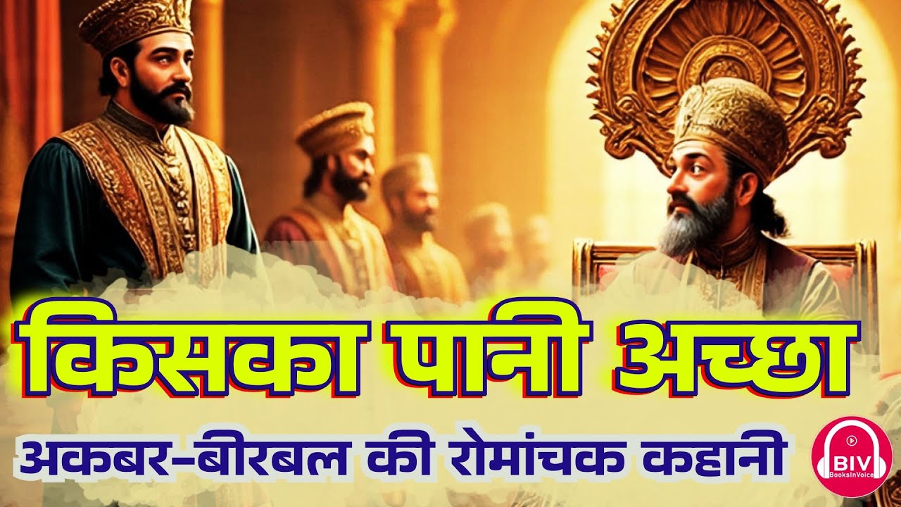 Kiska Pani Achha | Akbar-Birbal की रोमांचक कहानी | कहानी- किसका पानी अच्छा | Booksinvoice