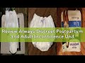 Review Always Discreet Postpartum and Adult Incontinence Underwear for Women, Small/Medium, Maximum