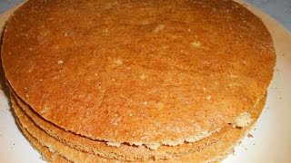 Медовые коржи без масла! Рецепт моей мамы! Медовые коржи без масла! Рецепт моей мамы!