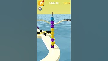 Stack Rider Gameplay Walkthrough Level 33 #shorts #gaming