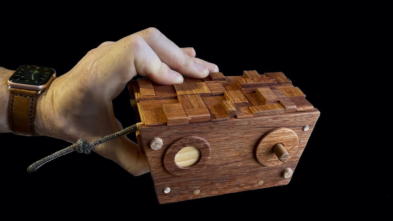 Así fabrico una caja puzzle con apertura de 6 pasos.PUZZLE BOX from start to finish.