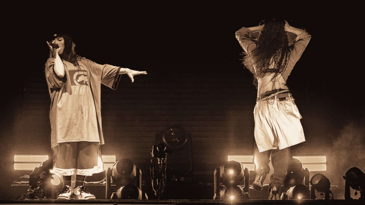 Billie Eilish Brings Out Charli XCX for Live Debut of 'Guess' Remix