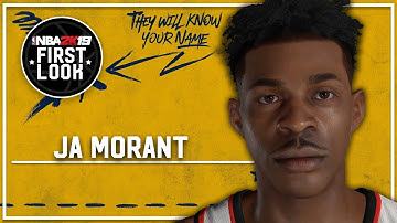 NBA 2K19 - How To Create Ja Morant (Version 2)