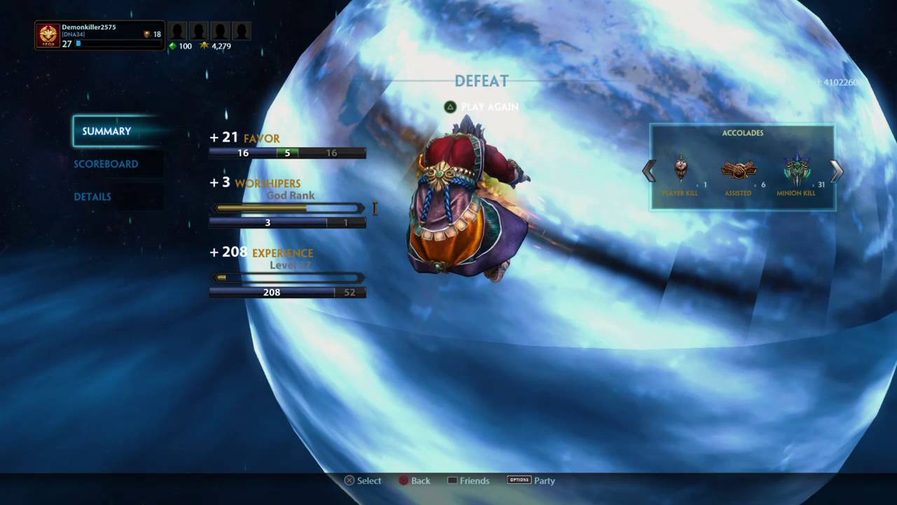 SMITE_ The fate of a loser