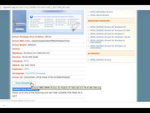 dh55tc drivers windows 10 64 bit