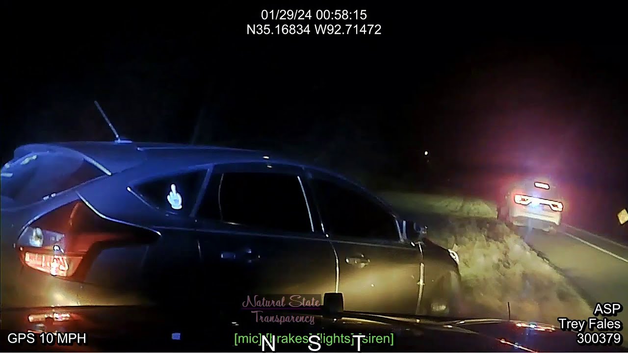 Pursuit/TVI I40 Russellville to Morrilton Arkansas State Police Troop