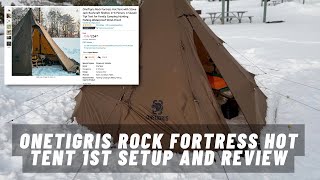 Amazon Hot Tent Onetigris Rock Fortress Review