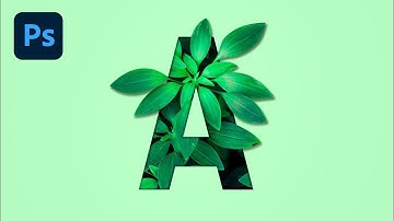 Leaves Cutout Effect in Photoshop | Photoshop Tutorial