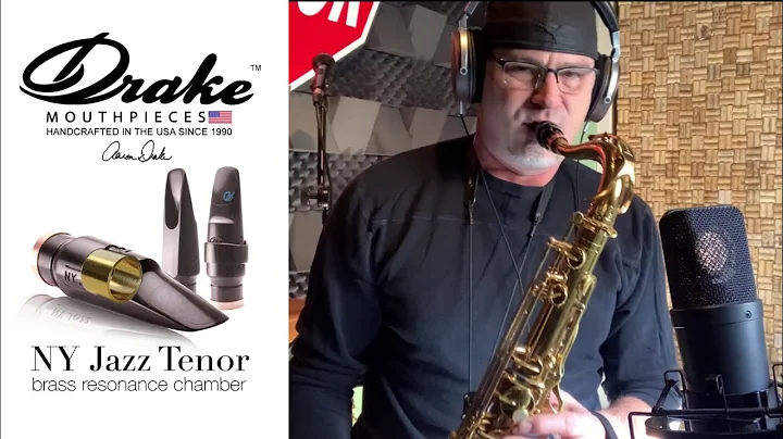 Jason Weber plays his Drake NY Jazz 8 Brass Resona...