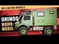 Faszination UNIMOG – Die 6 besten Modelle als Offroad Wohnmobil Basis