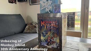 Unboxing of Monkey Island 30th Anniversary Anthology