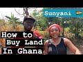 How to buy land in Ghana|Tips given by the lands commission office|Avoid longterm fight|Sunyanivlog|