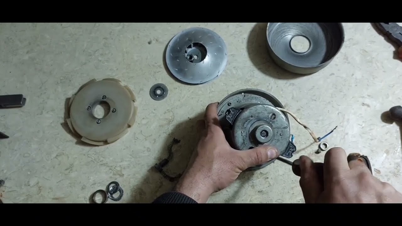 الأن يمكنك تغيير بلى لموتور مكنسه كهربائيه