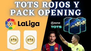 TOTS ROJOS LA LIGA Y EN BUSCA DE MESSI TOTS |FIFA 21 RECOMPENSAS FUTCHAMPIONS