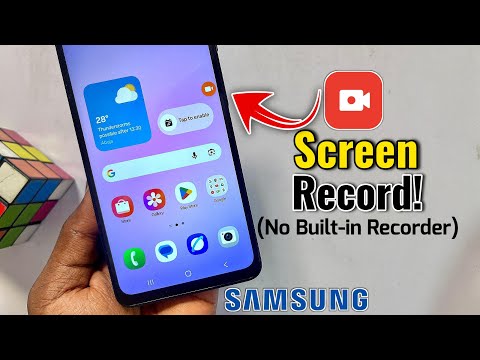 Samsung Phone Doesn't Have Screen Record - How to Screen Record without Screen Recorder