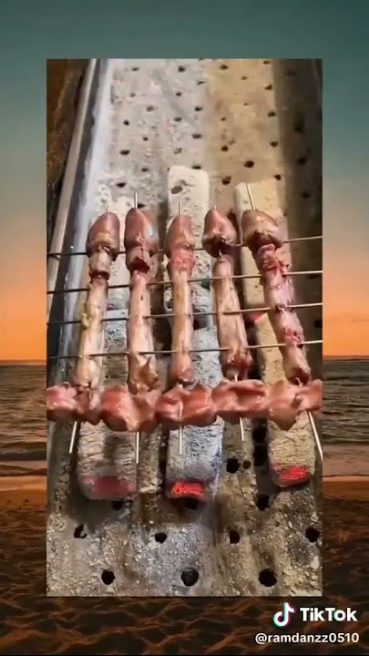 Video Lucu Meme dan  Bakar  Sate Berbentuk Kontol