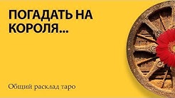 ПОГАДАТЬ НА КОРОЛЯ - LIVE- общий расклад таро