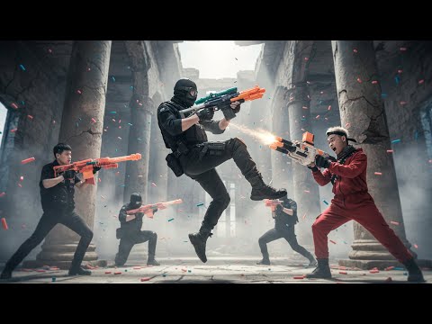 LTT NERF WAR : SEAL X Epic Nerf Guns Battle To Dismantle A Crime Syndicate