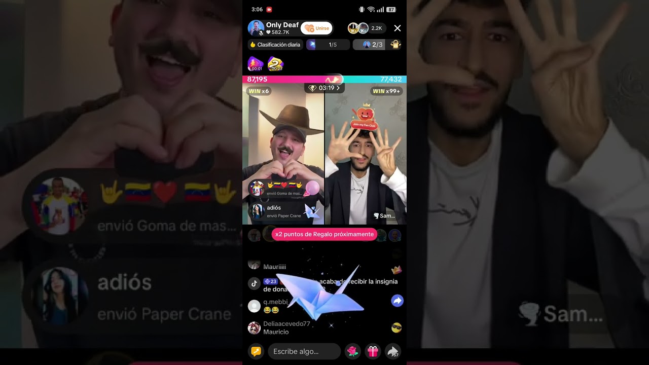 Only deaf vs Samir 14 septiembre de 2025 