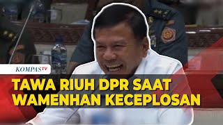 Tawa Riuh Anggota DPR saat Wamenhan Keceplosan Salah Sebut Nama Pemerintahan