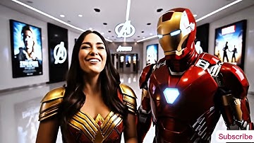 “I Met The Avengers at Marvel Studios! (AI Cinematic Vlog)”😍 || google veo 3 