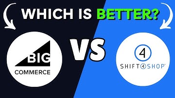 Shift4Shop vs BigCommmerce - Which E-Commerce Platform IS WINNING In 2025? (FULL COMPARISON!)