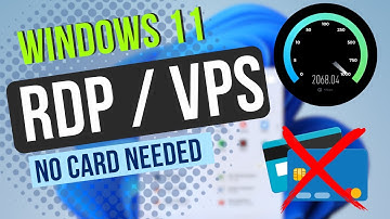 Get Windows 11 RDP FREE — No Credit Card