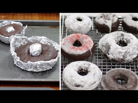 How to Make a Donut Pan Out of Foil | Homemade Doughnut Pan