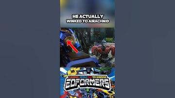 Did Sentinel Prime winked at Airachnid ? 🥹 #edformers #transformers #tidal