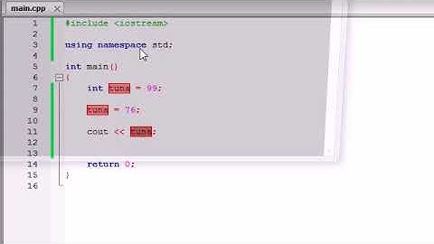 Variables Memory Concepts