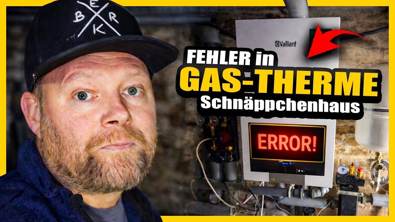 FEHLER in GASTHERME vom Schnäppchenhaus: WARTUNG & REINIGUNG vom Brenner! | Home Build Solution