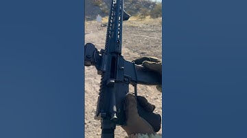 Fast trigger or finger? #223 #rifle #ar15 #gun #asmr #viral #shooting #shorts