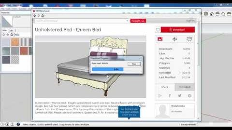 SketchUp 07 How to get Models from Google 3D warehouse