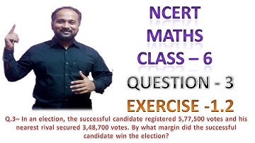 NCERT MATHS CLASS - 6 EXERCISE - 1.2 QUESTION - 3 | class 6 maths chapter 1 exercise 1.2 question 3
