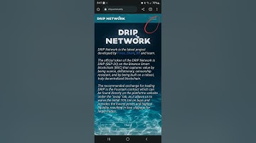 Metamask Android DRIP Connection Issue Work Around.