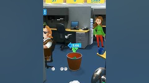 Paper Toss gameplay walkthrough #1