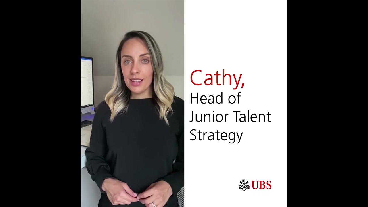 UBS Summer Internship Program DayOne YouTube
