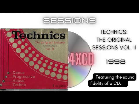 Technics: The Original Sessions Vol. II – 4 x CD (Compilation