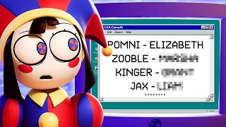 Characters' REAL Names Finally Revealed | The Amazing Digital Circus