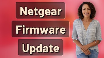 How Do You Find Firmware Update Settings on a Netgear Router?