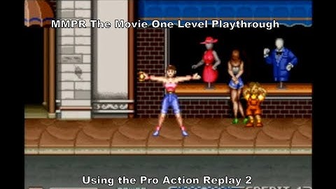 Mighty Morphin Power Rangers: The Movie One Level Playthrough using the Snes PAR (MK) 2 :D #Nintendo