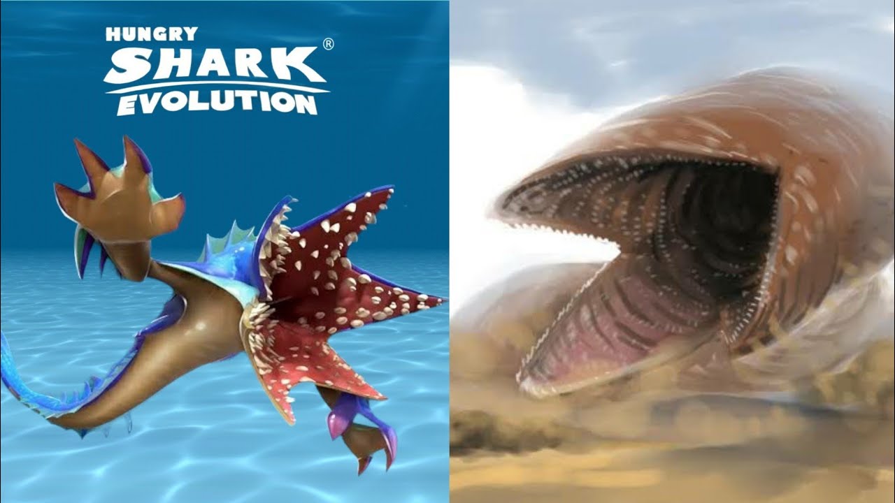 AbysShark VS Desert Ghost - Death Worm VS Hungry Shark Evolution