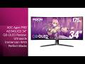AOC Agon PRO AG346UCD 34" QD-OLED Review: Ultrawide Immersion With Perfect Blacks