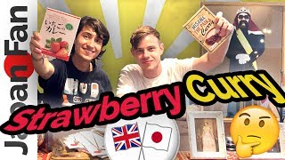 INSANE CURRY SHOP IN JAPAN - CURRY KINGDOM // We Review Strawberry Curry screenshot 1