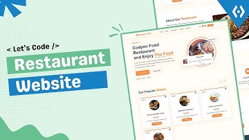 Build a Restaurant Website with HTML, CSS & JavaScript | Beginner Friendly Project Tutorial (2025)