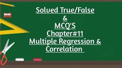 Solved True/False & MCQ
