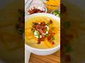 The Best Loaded Baked Potato Soup Easy Recipe #shorts