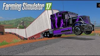 Tren de Carretera | A vender Cerdos | Farming Simulator 17 | DLC Platinum Expansion screenshot 1