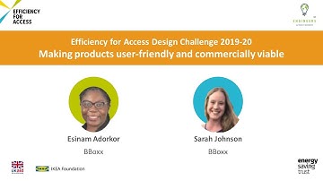 Making Products User Friendly and Commercially Viable - Design Challenge 2019-2020